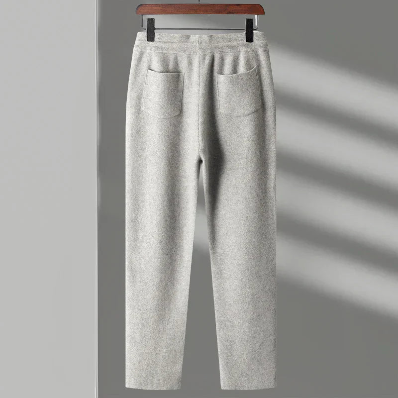 Old Money 100% Cashmere Wool Trousers
