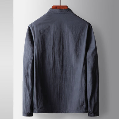 Old Money Stand-Up Collar Luxury Business Casual Jacket