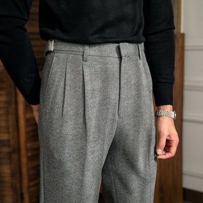 Old Money Old Money Cotton British Trousers