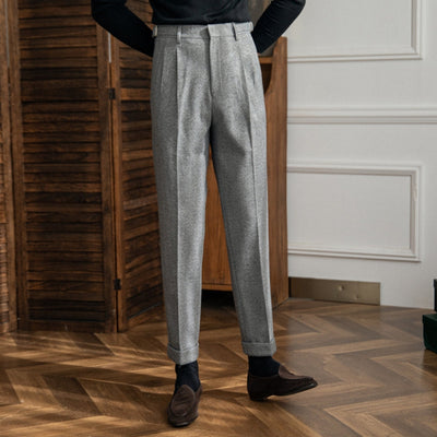 Old Money Old Money Cotton British Trousers