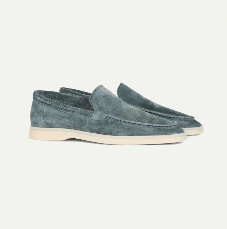 Old Money Suede Loafers