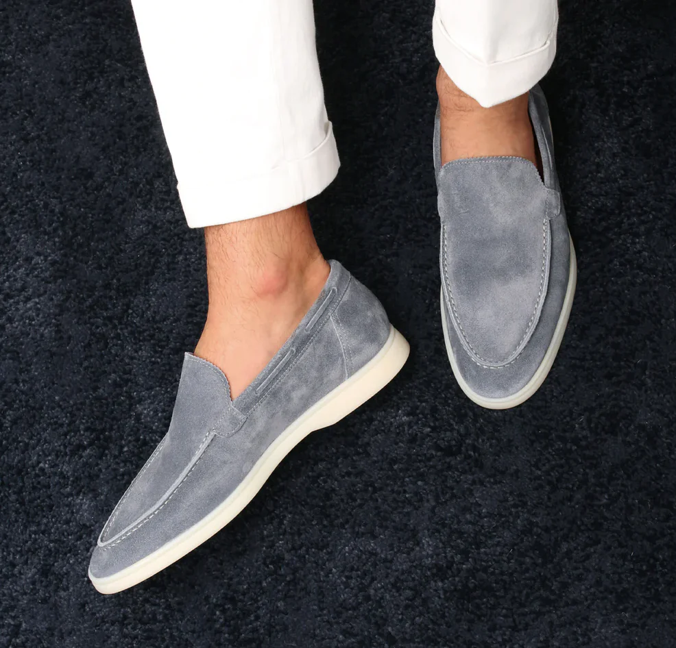 Old Money Suede Loafers